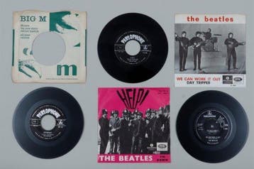 The Beatles - Diverse artiesten - 3x Single 45s from the UK, Nieuw in verpakking