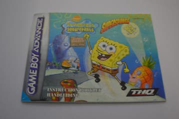 Spongebob Squarepants - Supersponge (GBA HOL MANUAL), Verzenden, Zo goed als nieuw