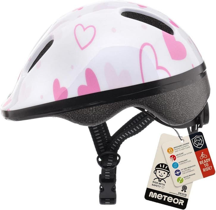 Veilige kinderhelm | XS 44-48cm | Laatste Stuk!, Fietsen en Brommers, Fietsaccessoires | Fietshelmen, Jongen of Meisje, XS, Nieuw