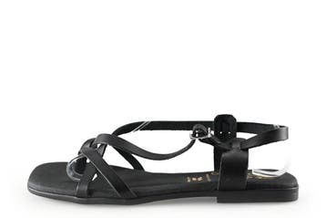 Oh My Sandals Sandalen in maat 37 Zwart, Kleding | Dames, Schoenen, Verzenden, Zwart, Sandalen of Muiltjes, Zo goed als nieuw