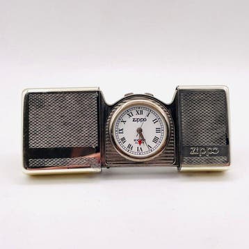 Bureauklok - Ontwerp Messing - 1990-2000 - Time Tank Pocket, Nieuw