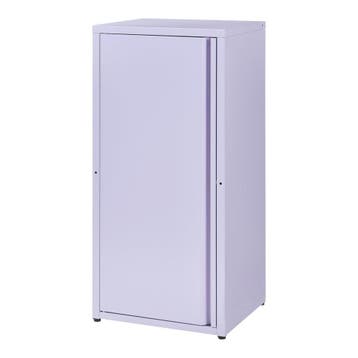 Metalen kast Burlöv 88x40x35 cm paars [en.casa], Verzenden, Nieuw in verpakking