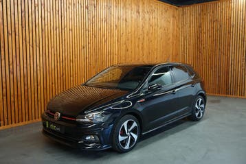 Volkswagen Polo 2.0 TSI GTI AUTOMAAT APPLE CARPLAY, Stof, Gebruikt, Zwart, Onderhoudsboekje