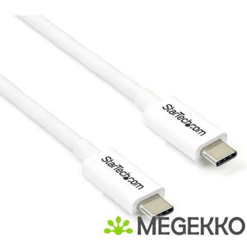 StarTech.com Thunderbolt 3 20Gbps 100W USB Type-C 2m Wit, Verzenden, Nieuw