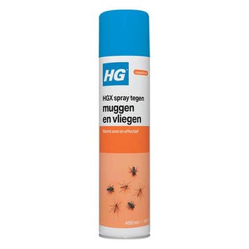 Muggenspray | HG X | 400 ml, Dieren en Toebehoren, Verzenden, Nieuw