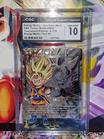 Bandai Graded card - Dragon Ball - Son Goku E-17* (Mini) -, Nieuw