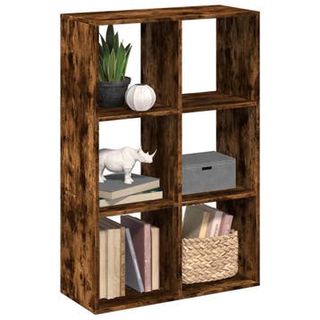 vidaXL Kamerscherm / boekenkast 69,5x29x103,5 cm hout, Huis en Inrichting, Kasten | Boekenkasten, Verzenden, Nieuw, Overige houtsoorten