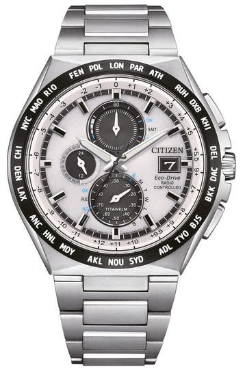 Citizen AT8238-84A Radio Controlled Super Titanium horloge, Overige materialen, Verzenden, Nieuw, Polshorloge