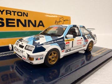 Minichamps 1:43 - Modelauto - Ayrton Senna - Ford Sierra RS, Nieuw