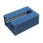 Tissue box houder Tissuedoos Blauw 19.3x13.5x8.3cm, Verzenden, Nieuw