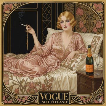 CREATIVE_HUB - My night secret frient, the orange Veuve, Antiek en Kunst