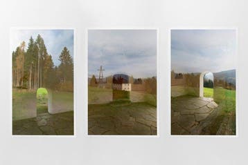 Jakob Maria Wagner - Church Reflections Triptych (44, 43,