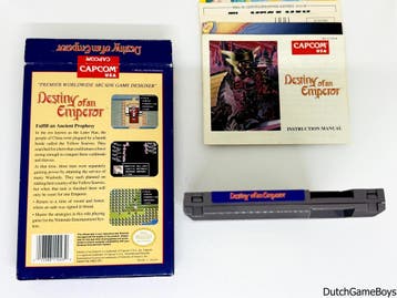 Nintendo Nes – Destiny Of An Emperor + Poster & Reg. Card -, Verzenden, Gebruikt