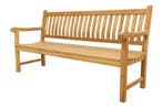 VDG Teakhouten tuinbank Patrick - 180 cm., Verzenden, Nieuw, Hout