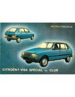 1981 CITROËN VISA SPÉCIAL | CLUB INSTRUCTIEBOEKJE, Auto diversen, Handleidingen en Instructieboekjes