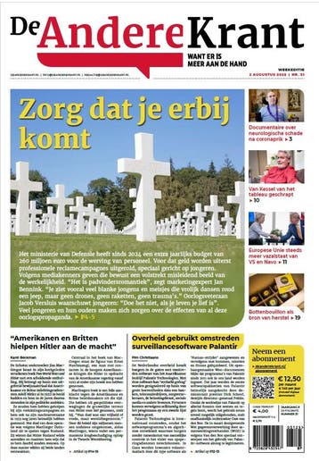 De Andere Krant abonnement 52 nummers persoonlijk abonnement, Boeken, Verzenden, Nieuw, Wetenschap en Natuur