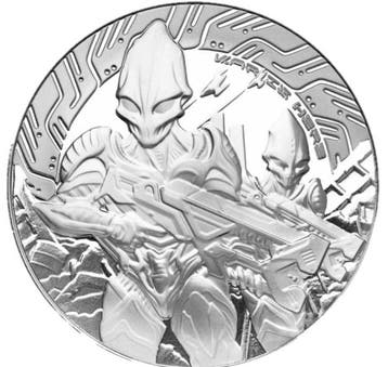 Samoa Alien 1 oz 2024, Verzenden, Losse munt, Zilver