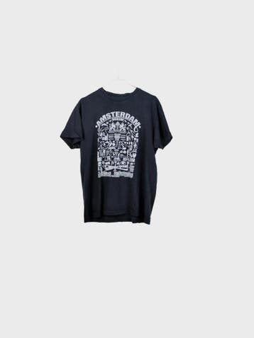 Nuff Said T-Shirt Dames maat M Zwart Vintage, Ophalen of Verzenden, Nieuw