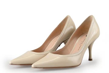 Roberto Festa Pumps in maat 37 Wit, Pumps, Verzenden, Wit, Zo goed als nieuw