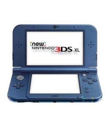 New Nintendo 3DS XL Blauw (Nette Staat) (3DS Spelcomputers), Spelcomputers en Games, Ophalen of Verzenden, Zo goed als nieuw