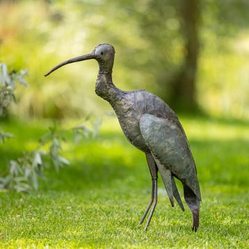 mooievogels.nl - Ibis, Ophalen of Verzenden, Nieuw, Metaal, Dierenbeeld