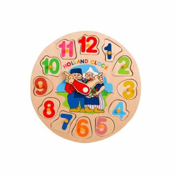 Houten puzzel Holland klok, Ophalen of Verzenden, Nieuw