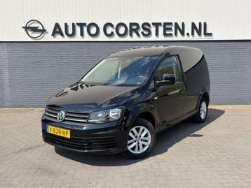 Volkswagen Caddy 2.0TDI L1H1 Trekhaak Airco Bluetooth Lmv BM, Stof, Gebruikt, Euro 6, Volkswagen