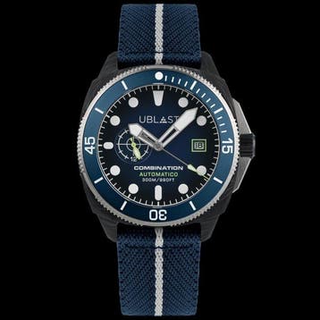 Ublast - Combination - Carbon & Titanium - UBCO42NBU - Ltd., Sieraden, Tassen en Uiterlijk, Horloges | Heren, Nieuw