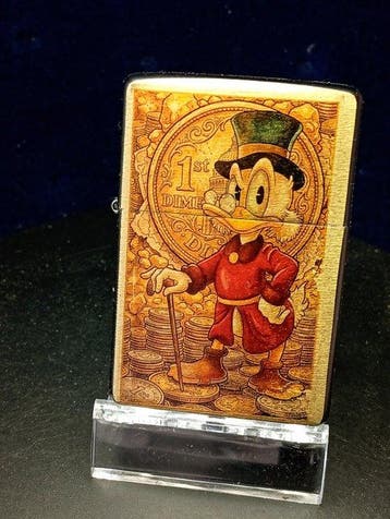 Zippo - Dagobert Duck - Zonder minimumprijs - Zakaansteker -, Verzamelen, Nieuw