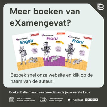 eXamengevat - Scheikunde VWO - eXamengevat 9789083147598, Verzenden, Zo goed als nieuw, EXamengevat