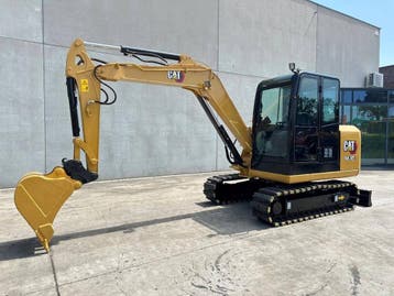 Veiling: Midigraafmachine Caterpillar 305.5E2 Diesel 2018, Ophalen, Graafmachine
