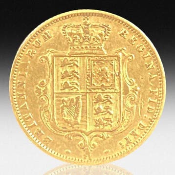 Verenigd Koninkrijk. Victoria. ½ Sovereign - Victoria (1st