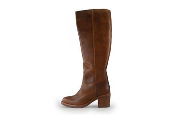 Shabbies Amsterdam Laarzen in maat 40 Cognac, Kleding | Dames, Hoge laarzen, Overige kleuren, Shabbies Amsterdam, Verzenden