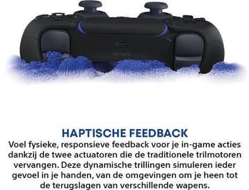 Sony PlayStation 5 DualSense Draadloze Controller - Zwart, Verzenden, Zo goed als nieuw, Sony
