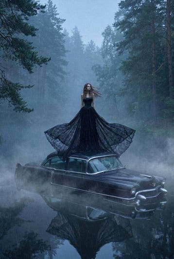 Alina Lebedeva - Sunken Cadillac