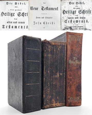 [3x Luther-Bibel] Die Bibel - 1817