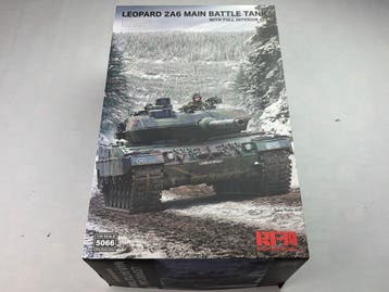 Rye Field Model RM-5066 | Leopard 2A6 with Full Interior |, Verzenden, Nieuw