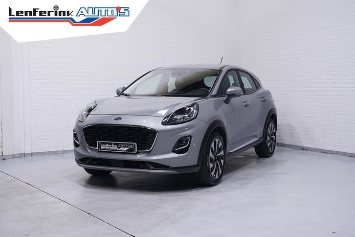 Ford Puma 1.0i Ecoboost Automaat 125pk Titanium NAP 1e Eig., Auto's, Ford, Origineel Nederlands, Onderhoudsboekje, Te koop, SUV of Terreinwagen