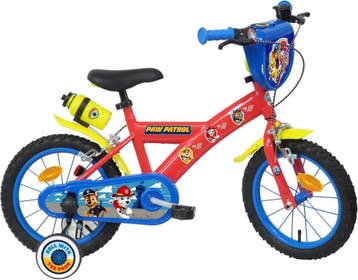 Jongensfiets 14 inch Paw Patrol | Retourdeal 35% Korting, Paw Patrol, 14 inch of minder, Ophalen of Verzenden, Handrem
