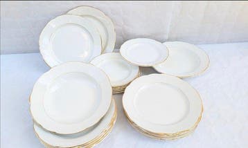 Richard Ginori - Eetservies voor 6 (18) - Porselein - Rigo