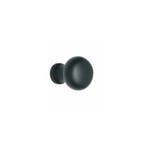 Intersteel Meubelknop Paddenstoel ø25mm - smeedijzer zwart, Verzenden, Nieuw