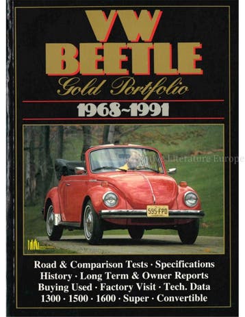VW BEETLE GOLD PORTFOLIO 1968-1991 (BROOKLANDS), Boeken, Auto's | Boeken, Nieuw, Volkswagen, Author