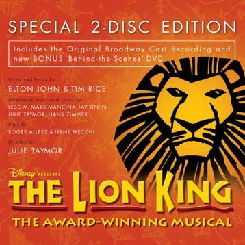 cd - Various - The Lion King - Original Broadway Cast Rec..., Verzenden, Zo goed als nieuw