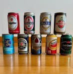 Vintage European Beer Can Collection – Beck’s, Löwenbräu,, Antiek en Kunst