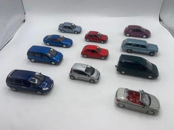 Solido, Norev 1:43 - Modelauto (11) - Peugeot, van populaire, Nieuw