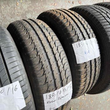 2 x Kleber Dynaxer 185-65-15 Zomerbanden 6mm, Gebruikt, 15 inch, Band(en), Personenwagen