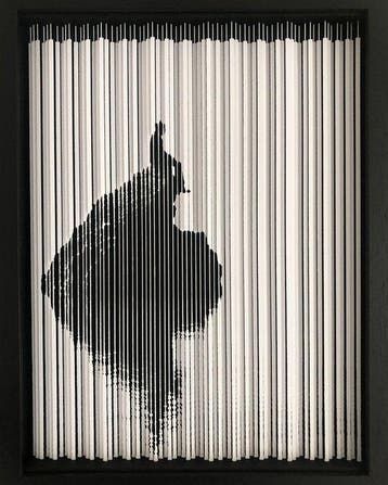 R. Kingmans - Wire sculpture Stillness