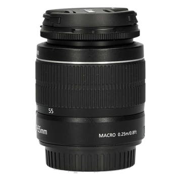 Canon EF-S 18-55mm f/3.5-5.6 III met garantie, Audio, Tv en Foto, Fotografie | Lenzen en Objectieven, Ophalen of Verzenden, Gebruikt
