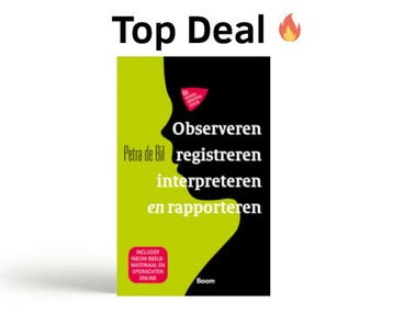 Observeren, registreren, rapporteren en, 9789024443369, Verzenden, Zo goed als nieuw,  Petra de Bil