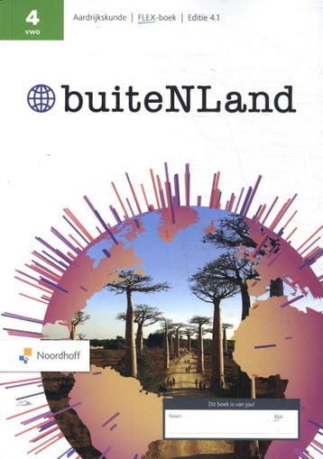 buiteNLand 4 vwo Aarderijkskunde FLEX boek 9789001024871, Boeken, Zo goed als nieuw